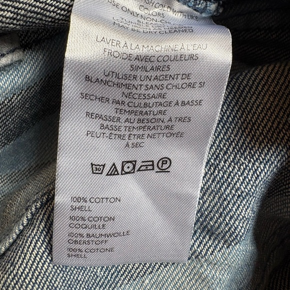 Free People Blue Striped Floral Embroidered Pants - Picture 7 of 11